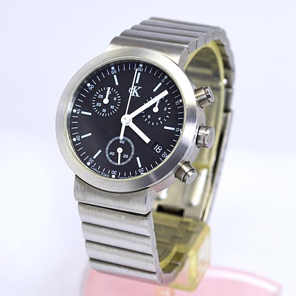 アラン、美品、カルバンクライン、クロノグラフ腕時計 カルバン クライン ウォッチ ○現品限り 半額！/カルバンクライン