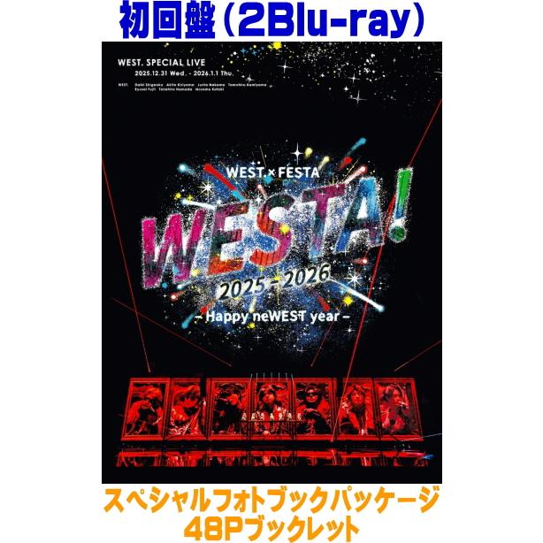 初回盤 スペシャルフォトブックパッケージ 48Pブックレット WEST. 2Blu