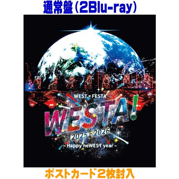 通常盤 ポストカード2枚封入 WEST. 2Blu-ray/WEST. SPECIAL LIVE