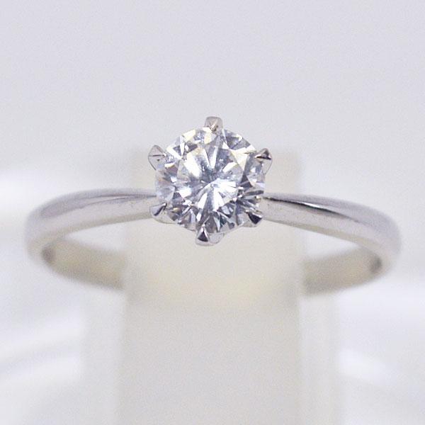 ○大特価 現品限り/宝石鑑定書(外付) 0.517ct 天然ダイヤモンド リング