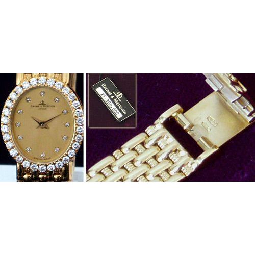 BAUME&MERCIER 半額/ K18 18金 ボーム&メルシエ BAUME & MERCIER BAUME&MERCIER 半額/ K18 18金 ボーム&メルシエ BAUME & MERCIER