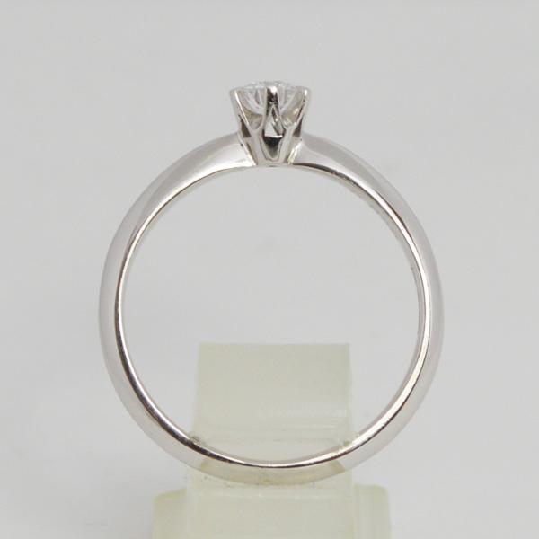大特価！0.2ct 天然ダイヤモンド リング プラチナ PT900 カラット ラウンドブリリアントカット 鑑定書 一粒 4月 誕生石 婚約指輪 お祝い 記念 O-021808ECの画像