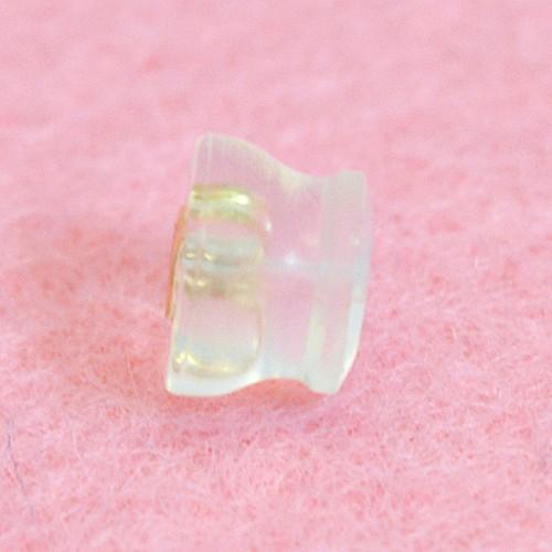 K10 10金 ゴールド＆シリコン　ダブルロック　ピアス　キャッチ　フィッティー（2ペアセット） 　PA33-3823（代引不可） |  | 01