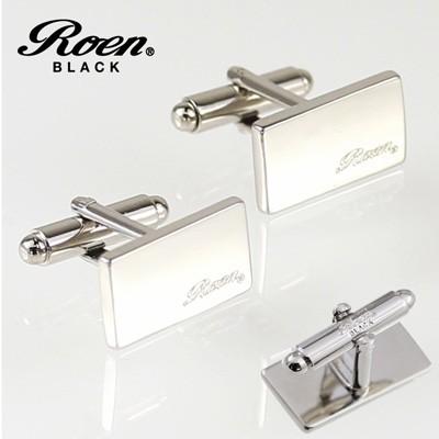 半額！●Roen BLACK(ロエン　ブラック)/カフス　ロゴ　ブラス　真鍮　ROT-101(取寄せ/代引不可）｜ajewelry