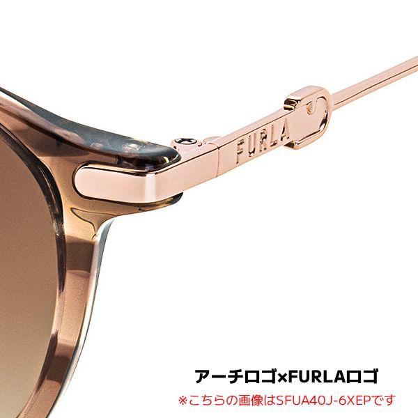 2026モデル/FURLA フルラ/サングラス UVカット カラーレンズ レディース ボストン シャイニークリアウェービー SFUA40J-04A2/SFUA40J-06XD/SFUA40J-09T8 オプチの画像