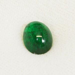 カボションカット/エメラルド　ルース　1.51ct　SKT-13496-80(代引き不可）