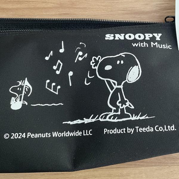 SNOOPY　シルクスクリーン SNOOPY（スヌーピー） PEANUTS/SNOOPY WITH MUSIC 譜面台バッグ