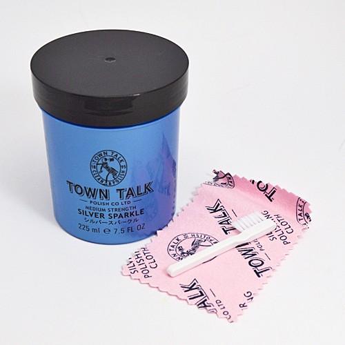 お徳用　タウントーク　TOWN TALK　ジュエリー・クリーナー　スパークル　シルバー専用！感動！一瞬で銀色に輝く！225ml　SPARKLE/5019308002017 |  | 01