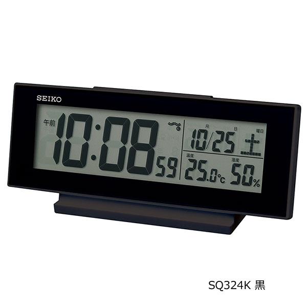 SEIKO（セイコー） セイコー/デジタル電波目覚まし時計 夜でも見える