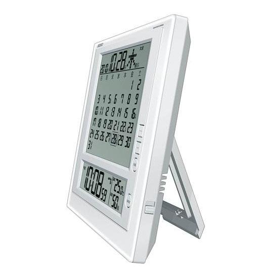 SEIKO（セイコー） 電波掛時計 デジタル電波クロック マンスリー
