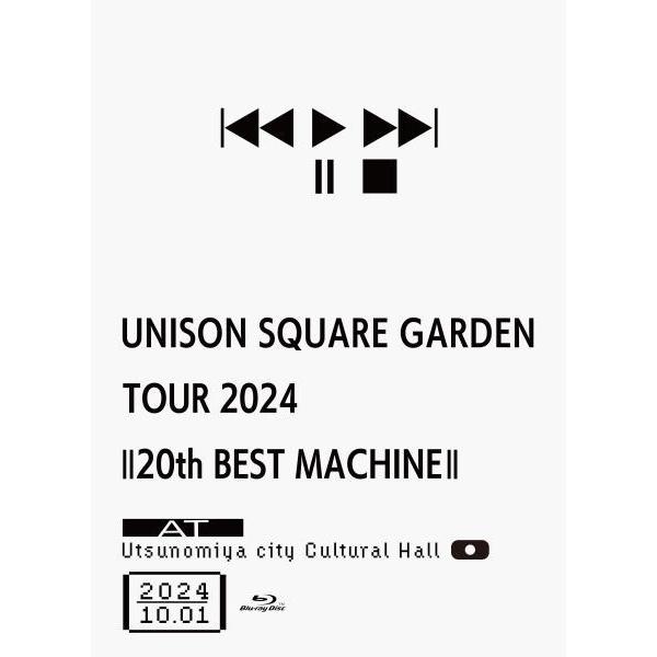 UNISON SQUARE GARDEN Blu-ray+CD/UNISON TOUR 2024「20th BEST