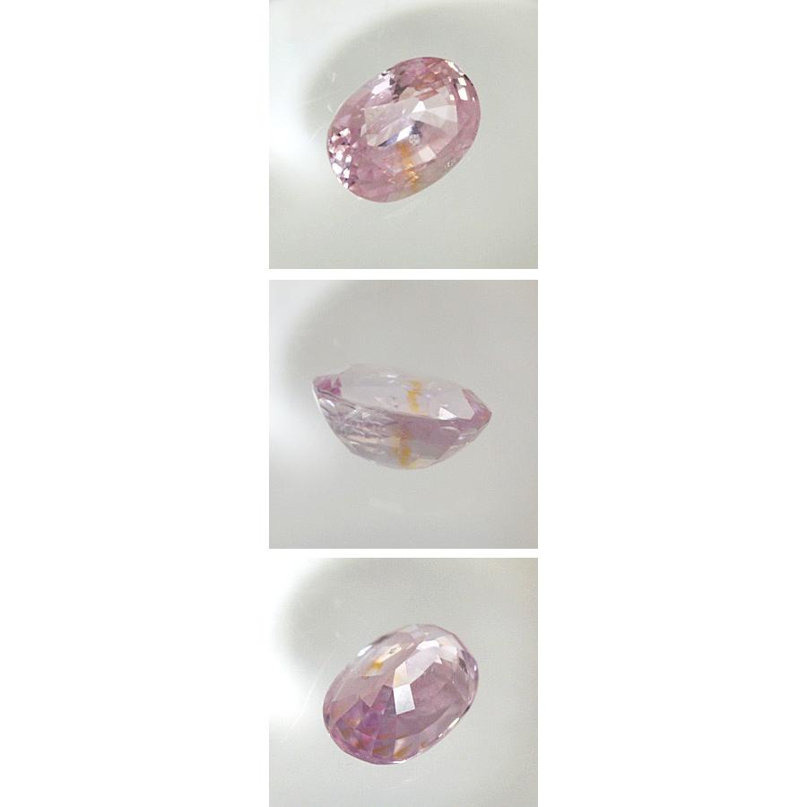 オーバルブリリアントカット/ピンクサファイヤ　ルース　2.6ct　TK10B-5711-46921-80の画像