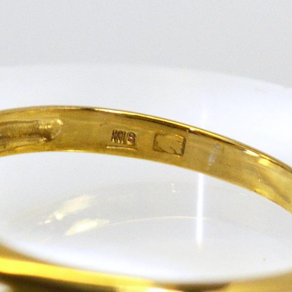 現品限り/セイコージュエリー K18 ゴールド 0.21ct 0.16ct 18金/ダイヤモンド サファイア リング 指輪 誕生石 9月 ジュエリー レディース 12号 TS-8637の画像