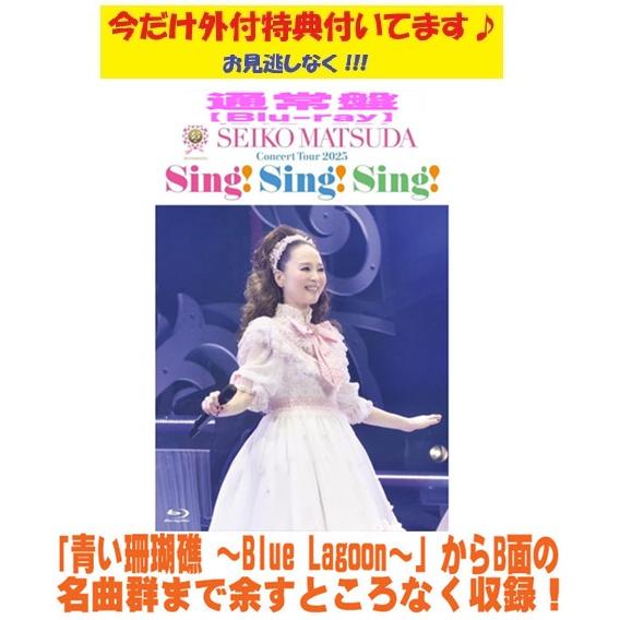 先着特典ポスカB(外付) Blu-ray通常盤 松田聖子 Blu-ray/45th