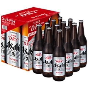 アサヒスーパードライ大瓶ビール6本ギフト 633ml6本入 ビールギフトex ６ Ex6asahibinn 安島酒店 通販 Yahoo ショッピング