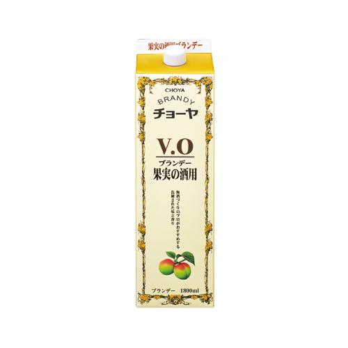 梅酒 果実酒用 手作り チョーヤ 37度 Voブランデー果実の酒用 1 8lパック 1本 Tyo Yaburannde 安島酒店 通販 Yahoo ショッピング