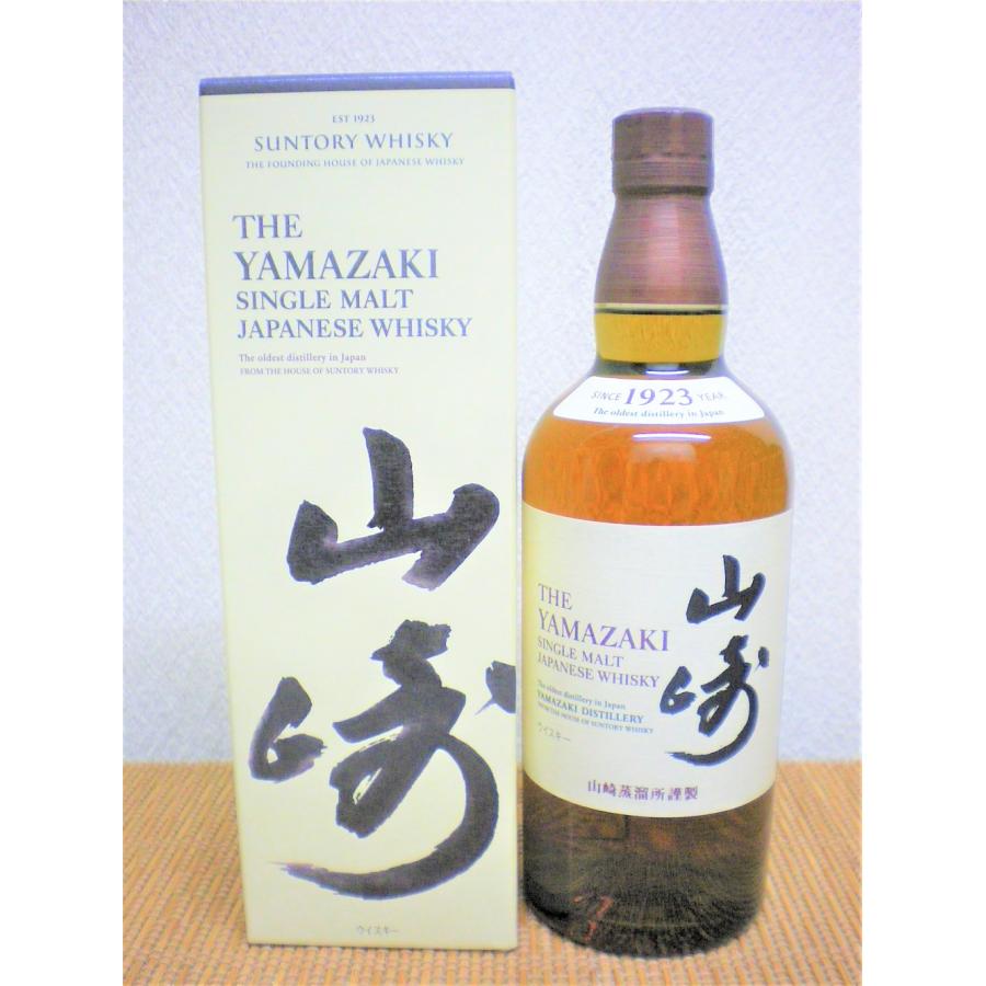 ギフト包装対応 サントリー山崎 カートン入り シングルモルトウイスキー 700ml　贈答品｜ajima-saketen｜02