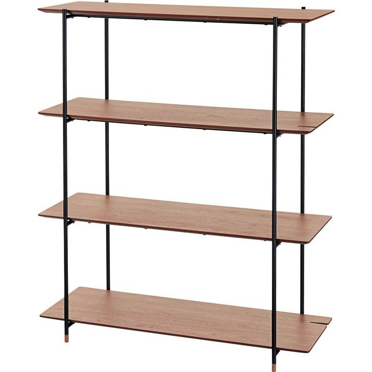 東谷 AZUMAYA ルカ シェルフ 4段 JPB-102WAL