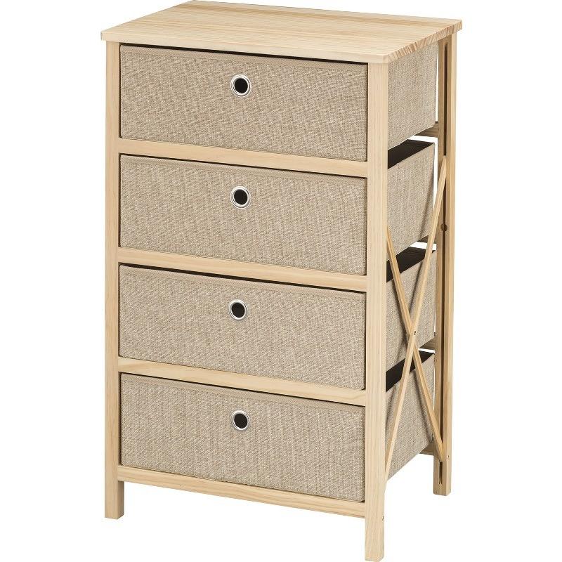 東谷 AZUMAYA 簡単組立チェスト 4D LFS-854 東谷 簡単組立チェスト 5D