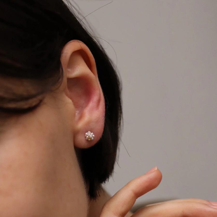 ピアス ajiro accessory  イヤリング ミニピアス パール セレモニー オフィス プチプラアクセサリー 二次会 オケージョン 人気 P352 | AJIRO ACCESSORY