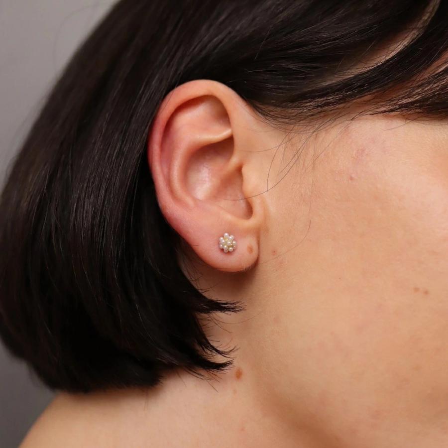 ピアス ajiro accessory  イヤリング ミニピアス パール セレモニー オフィス プチプラアクセサリー 二次会 オケージョン 人気 P352 | AJIRO ACCESSORY | 03