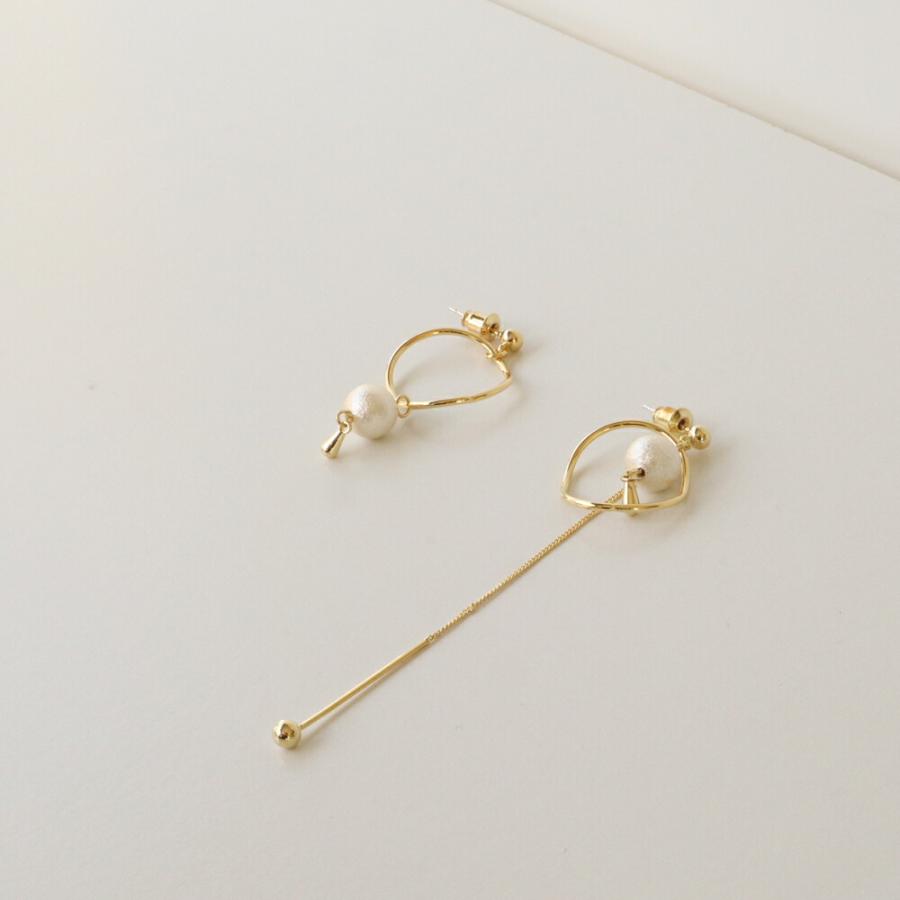 AJIRO ACCESSORY ピアス ajiro accessory イヤリング パール AJIRO ACCESSORY ピアス ajiro accessory イヤリング パール