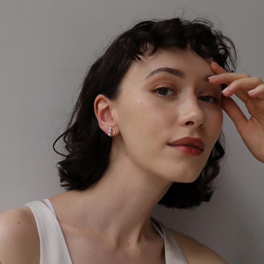 Aprosio&coビアス K18YGダイヤモンドピアス｜ピアス｜ベルシオラ 公式オンラインストア