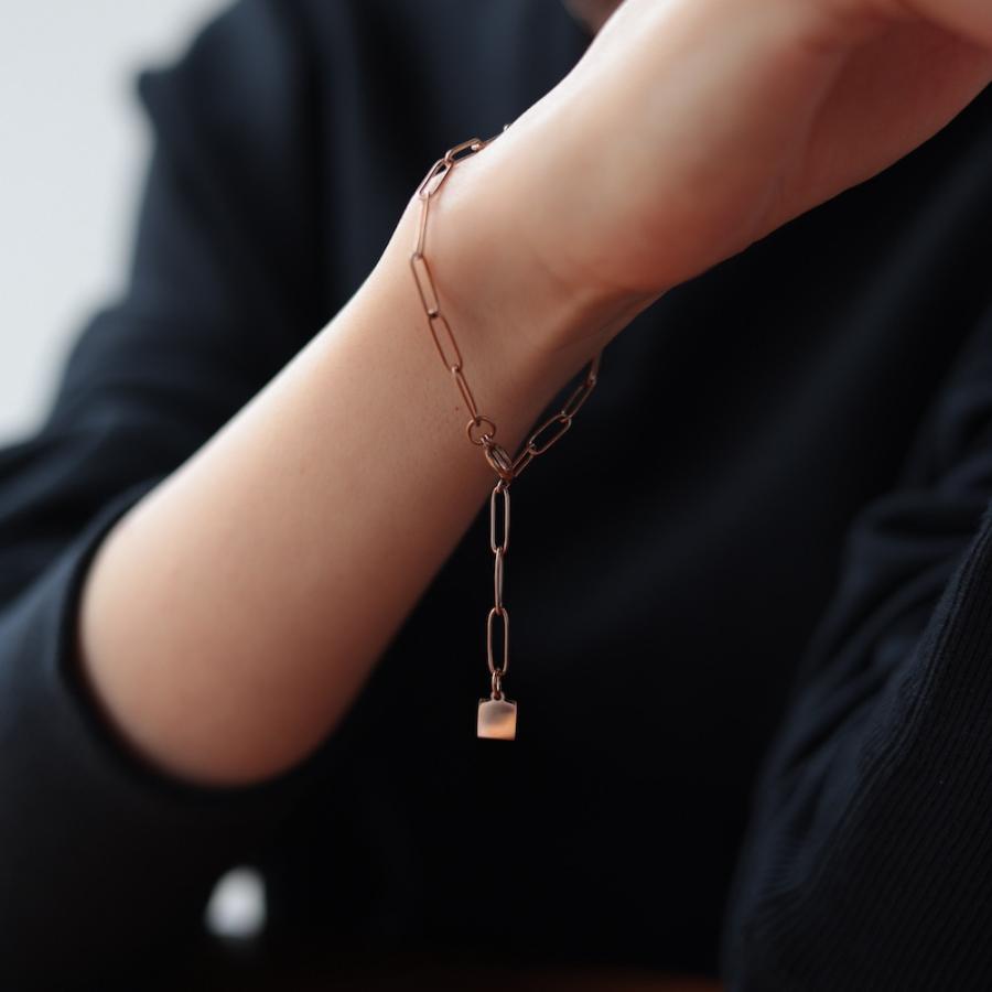 AJIRO ACCESSORY ブレスレット 錆びない サージカル ステンレス つけっ