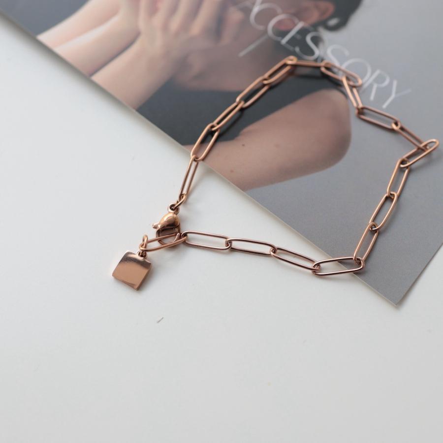 AJIRO ACCESSORY ブレスレット 錆びない サージカル ステンレス つけっ