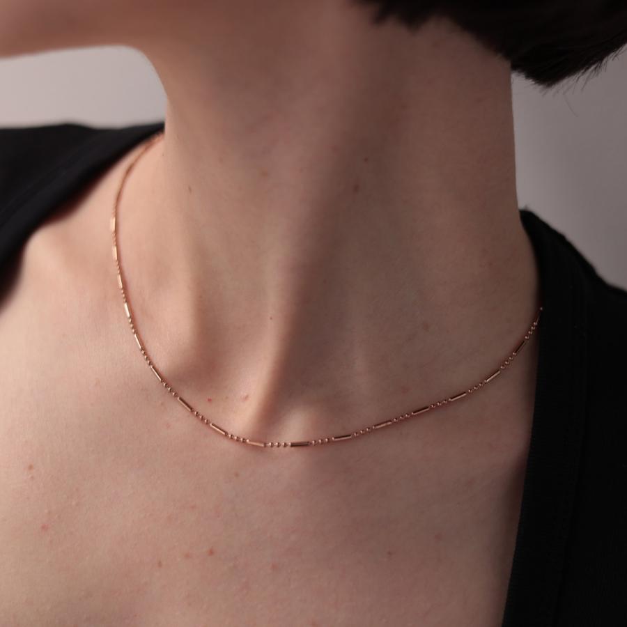 AJIRO ACCESSORY ネックレス サージカル ステンレス チェーン