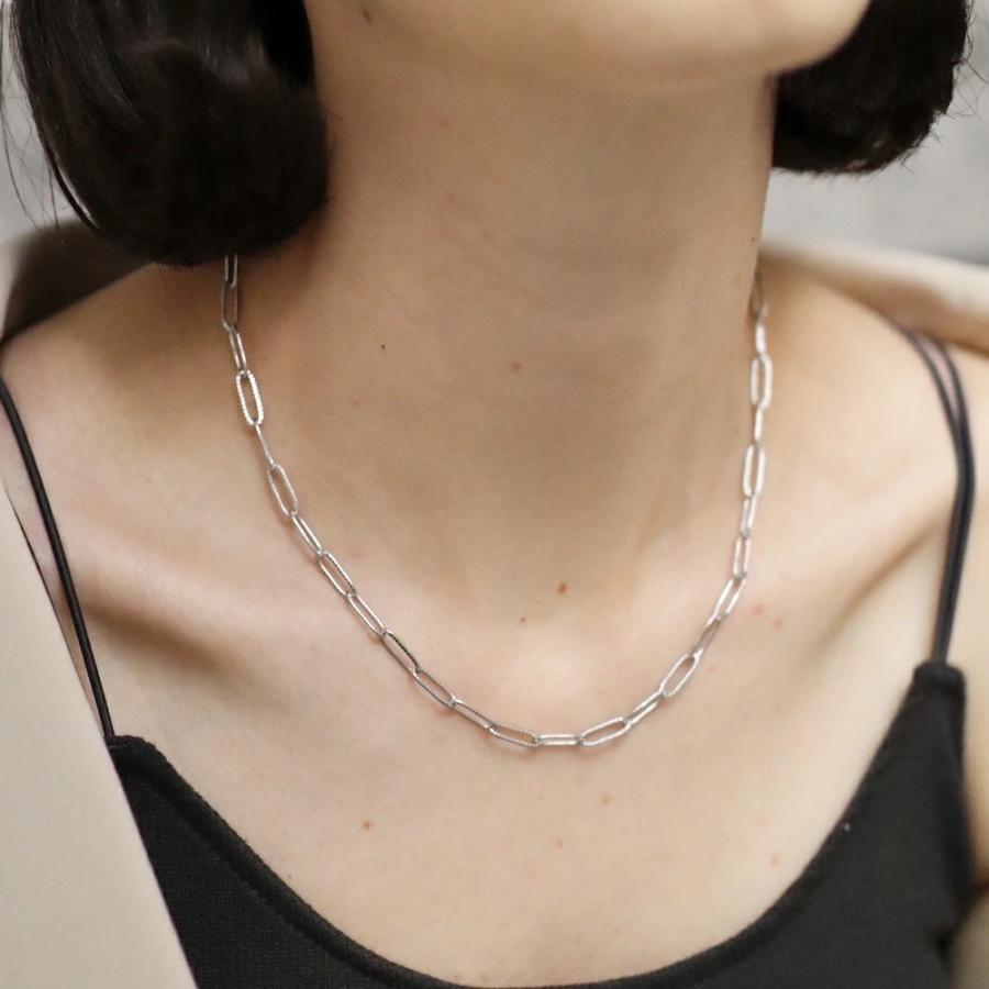 AJIRO ACCESSORY ネックレス サージカル ステンレス チェーン