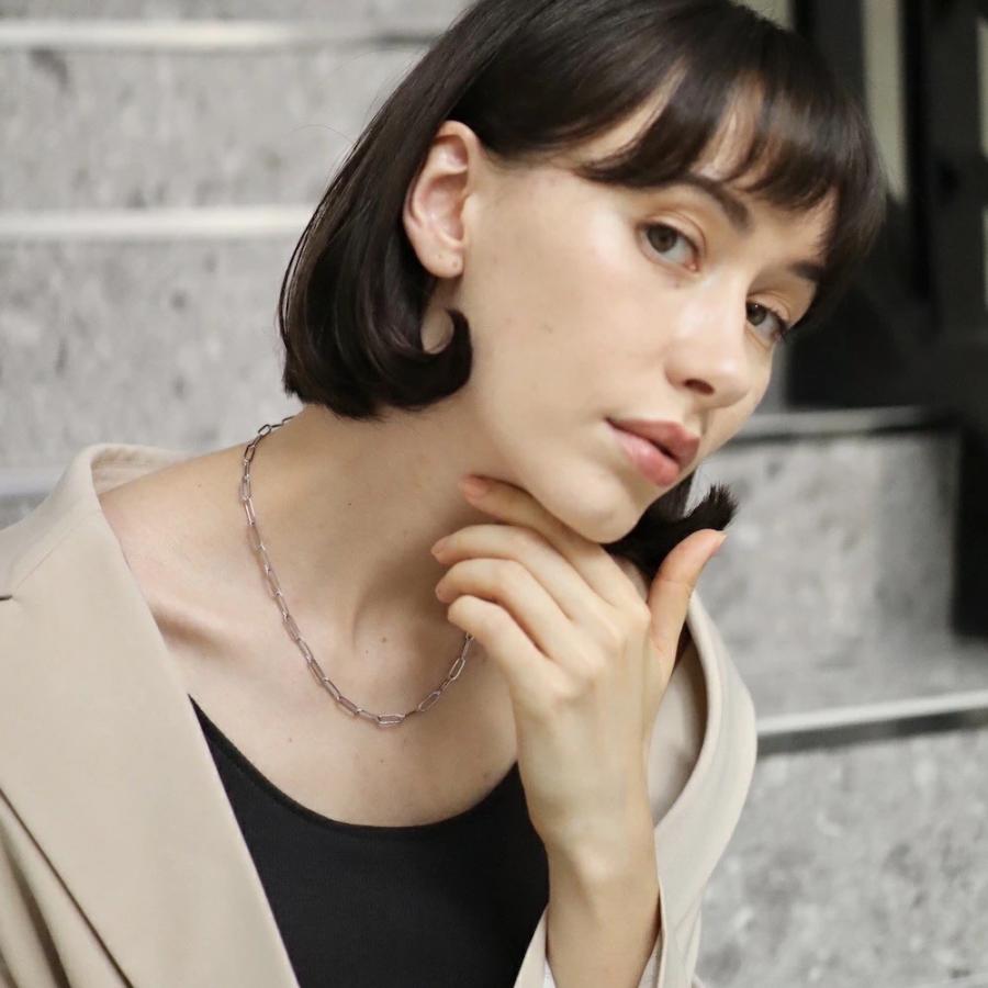 AJIRO ACCESSORY ネックレス サージカル ステンレス チェーン