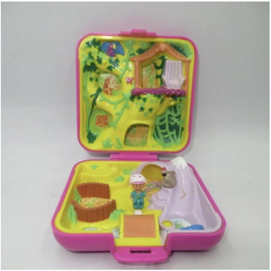 polly pocket ポーリーポケット　ポリーポケット　レトロ　レア　美品 Amazon.co.jp: Σ未開封品☆4個SET☆MATTEL☆Polly Pocket