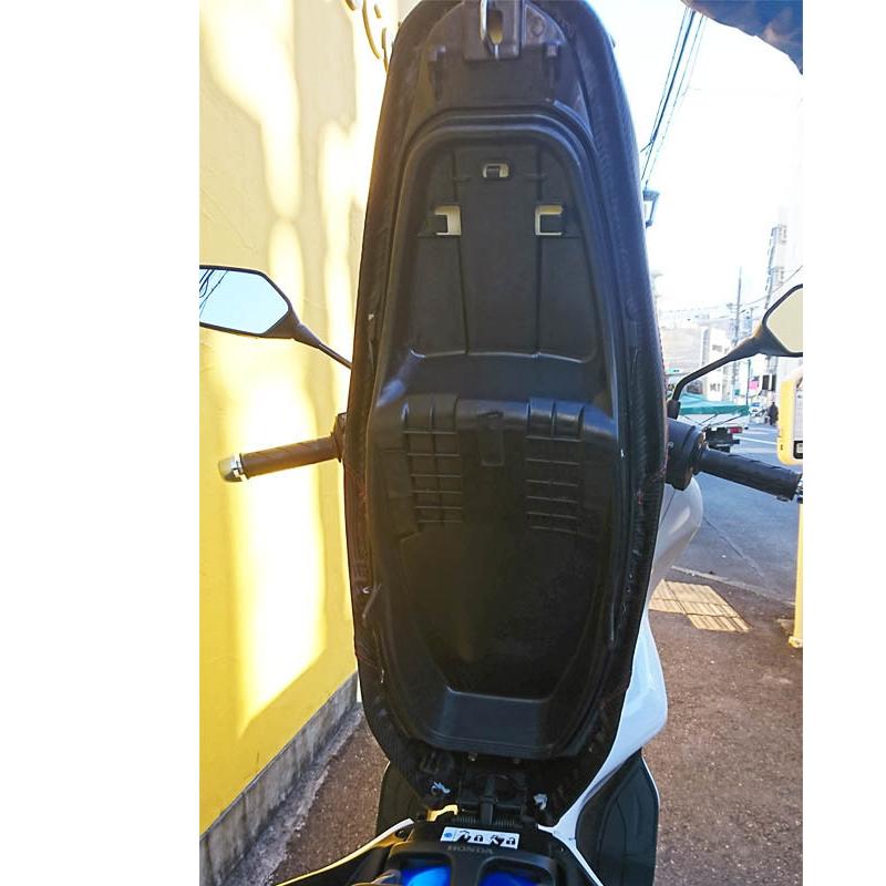【取付対応可】NOI WATDAN HONDA PCX ローダウン ダブル バケット シート ブラック レッドステッチ PCX125 JF81 JK05 PCX150 KF30 PCX160 KF47 AIT-NW-P-034N | ホンダ | 09
