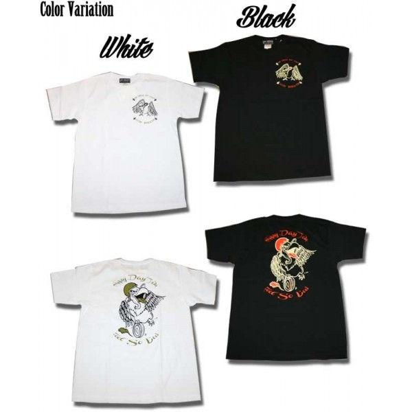 ajito God Breath ゴッドブレス ハゲタカ Tシャツ バイカー