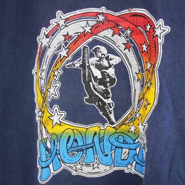 ホンダ（HONDA） ajito HONDA Motorcycle TEE VINTAGE ロゴ モトクロス