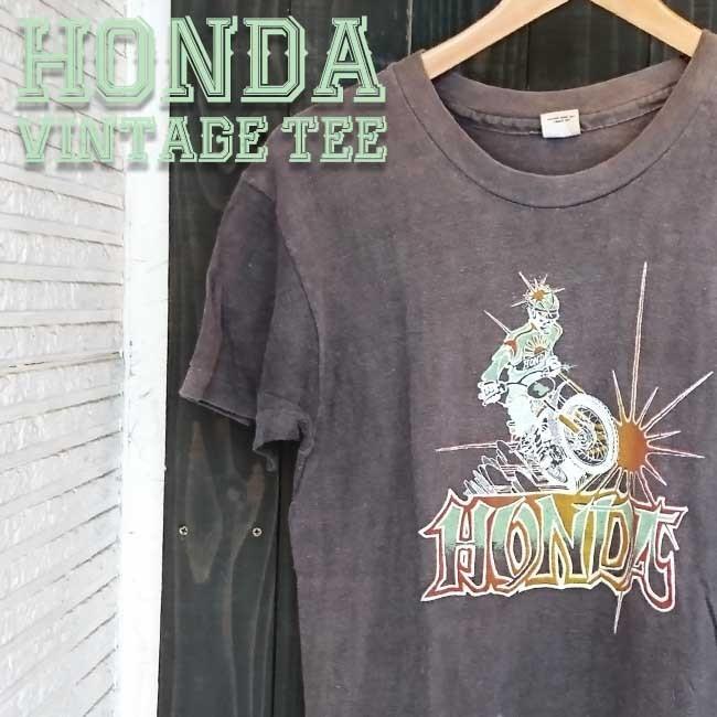 ホンダ（HONDA） ajito HONDA TEE VINTAGE モトクロス ライダー T