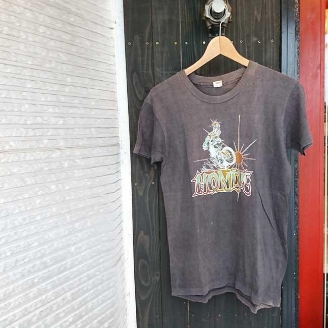 ホンダ（HONDA） ajito HONDA TEE VINTAGE モトクロス ライダー T