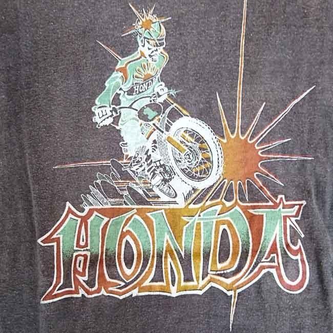 ホンダ（HONDA） ajito HONDA TEE VINTAGE モトクロス ライダー T