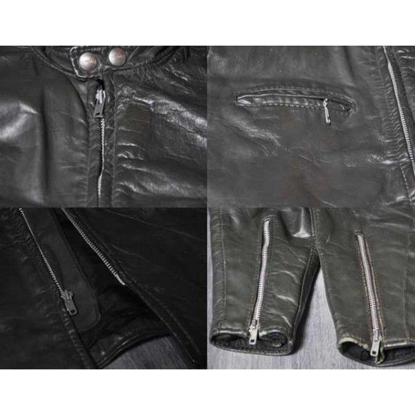 ajito J-49 1960's Brooks LeatherJacket sz40 ビンテージ ブルックス