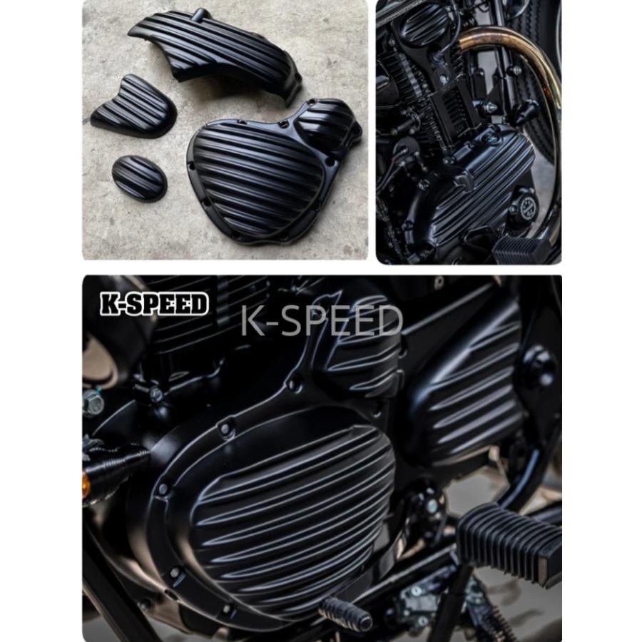 ☆正規販売店☆K-SPEED BN408 ENGINE COVER FOR BENELLI IMPERIALE 400 DIABOLUS