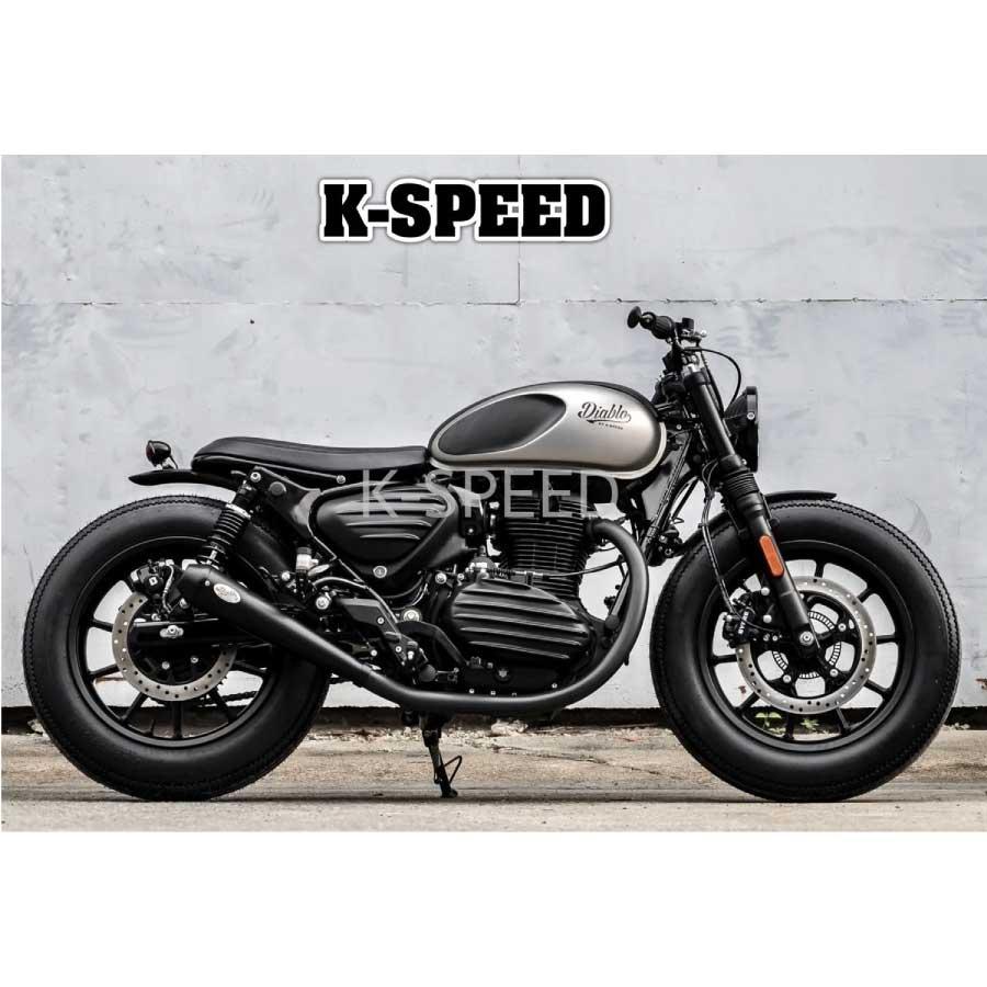 ☆正規販売店☆K-SPEED-HT02 マフラー EXHAUST BLACK EDITION FOR