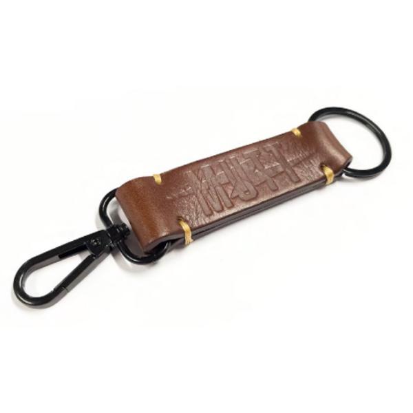 MUTT MOTORCYCLES APPAREL MUTT BOLT KEYRING BROWN｜ajito｜03