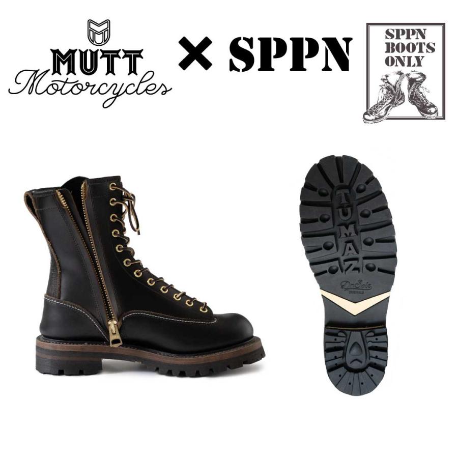 MUTT×SPPN LACE BOOTS TANK 8INCH 8インチ レースブーツ コラボレーションブーツ MULB-01 |  | 01