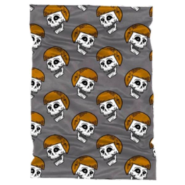 MUTT MOTORCYCLES APPAREL SKULL REPEAT NECK SOCK MUN-02G | 
