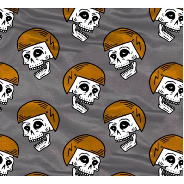 MUTT MOTORCYCLES APPAREL SKULL REPEAT NECK SOCK MUN-02G |  | 01