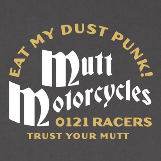 MUTT MOTORCYCLES APPAREL Mutt 0121 RACER SWEAT CHARCHOL マット モーターサイクル アパレル  クルーネック スウェット チャコール MUS-06G |  | 02