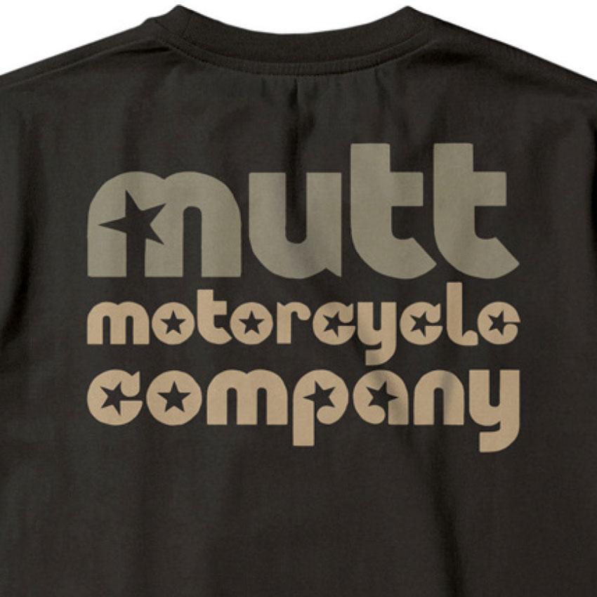 MUTT MOTORCYCLES APPAREL Mutt 70’s T-Shirt black マット モーターサイクル アパレル Tシャツ ブラック トップス MUT-02B |  | 02