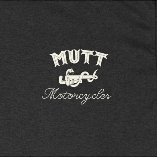 MUTT MOTORCYCLES APPAREL Mutt SNAKE 2021 T-shirt マット モーターサイクル アパレル Tシャツ ブラック トップス ロゴ バックプリント メンズ 黒｜ajito｜04