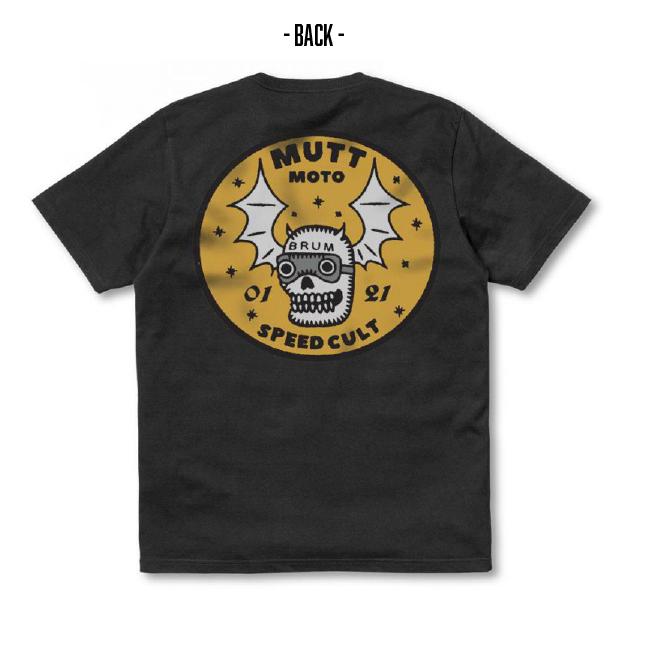 MUTT MOTORCYCLES APPAREL Mutt Speed Cult 2020 T-Shirt マット モーターサイクル アパレル Tシャツ ブラック トップス 黒 MUT-10B |  | 02